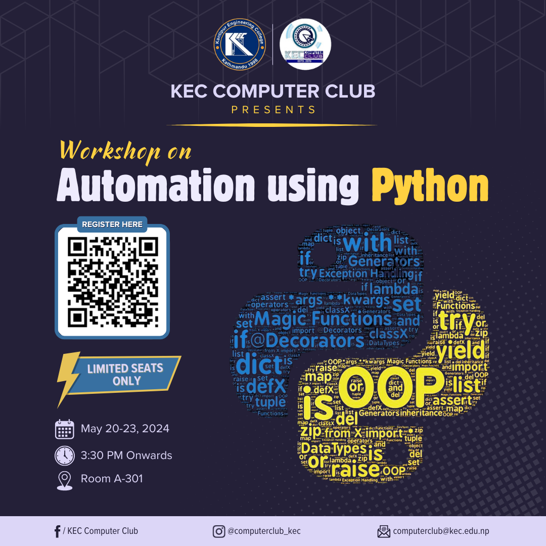 Workshop on Automation using Python