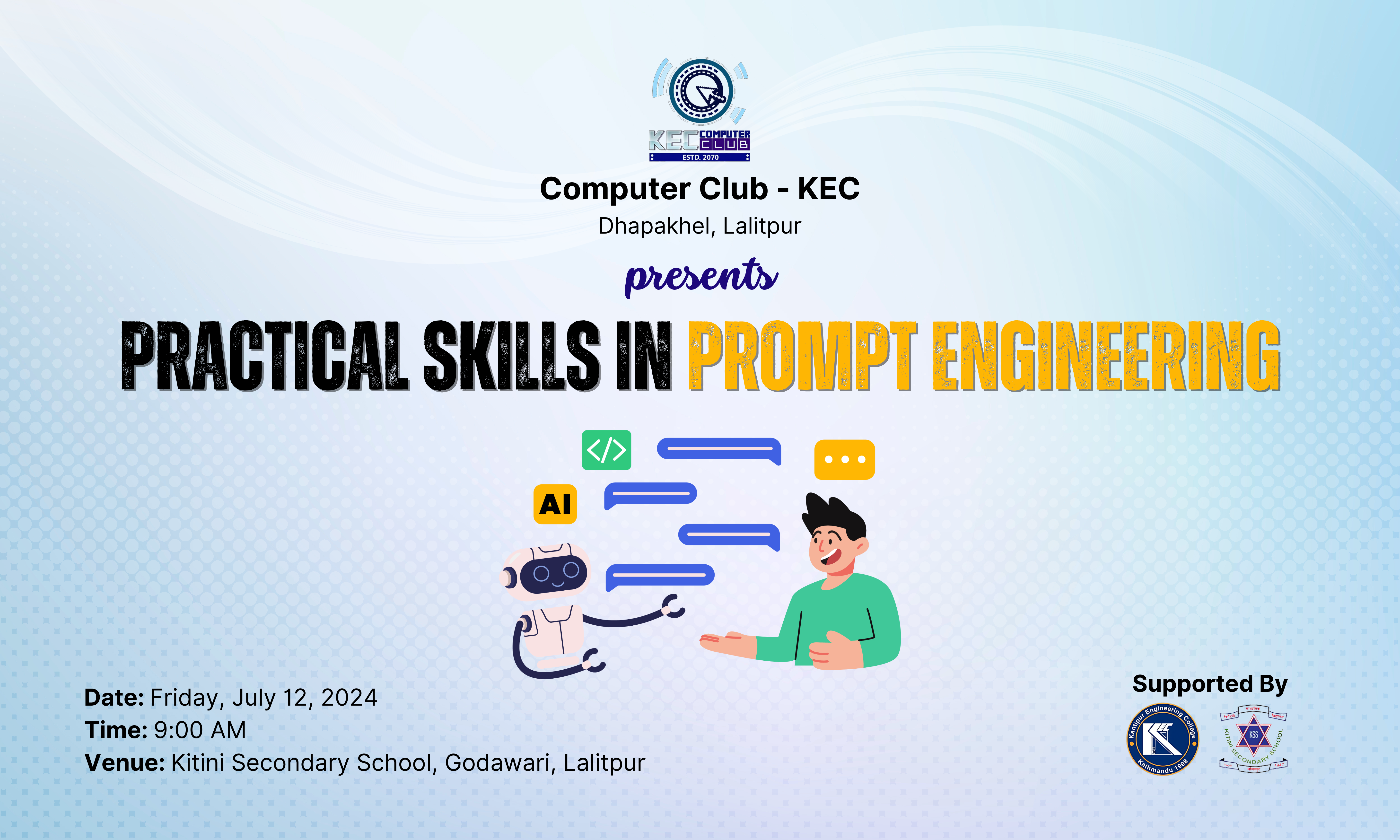 Community Outreach Session on Practical Skills in Prompt Engineering